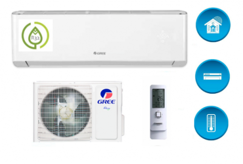 Klimatyzator ścienny GREE Amber Standard WHITE 2,7kW